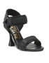 Versace Jeans Couture Sandali 72VA3S13 Črna - Pepit.si