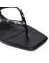 Versace Jeans Couture Sandali 72VA3S41 Črna - Pepit.si