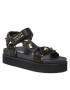 Versace Jeans Couture Sandali 72VA3SM2 Črna - Pepit.si