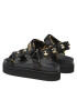 Versace Jeans Couture Sandali 72VA3SM2 Črna - Pepit.si