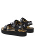 Versace Jeans Couture Sandali 72VA3SX4 Črna - Pepit.si