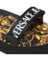 Versace Jeans Couture Sandali 72VA3SX4 Črna - Pepit.si