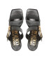 Versace Jeans Couture Sandali 74VA3S71 Črna - Pepit.si