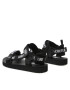 Versace Jeans Couture Sandali 74YA3S7B Črna - Pepit.si