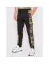 Versace Jeans Couture Spodnji del trenirke Logo Baroque 73GAA3C0 Črna Regular Fit - Pepit.si