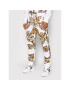 Versace Jeans Couture Spodnji del trenirke Print Garland 72GAA3B0 Bela Regular Fit - Pepit.si