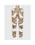 Versace Jeans Couture Spodnji del trenirke Print Garland 72GAA3B0 Bela Regular Fit - Pepit.si