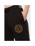 Versace Jeans Couture Spodnji del trenirke V-Emblem 73HAAT07 Črna Slim Fit - Pepit.si