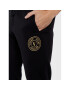 Versace Jeans Couture Spodnji del trenirke Vemblem S Foil 73GAAT06 Črna Regular Fit - Pepit.si