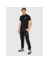 Versace Jeans Couture Spodnji del trenirke Vemblem S Foil 73GAAT06 Črna Regular Fit - Pepit.si