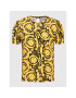 Versace Majica Barocco Print 1000959 Rumena Regular Fit - Pepit.si