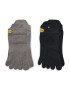 Vibram Fivefingers Set 2 parov uniseks stopalk Pack Sock S15N23P Črna - Pepit.si