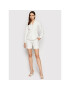 Victoria Victoria Beckham Kratke hlače iz tkanine Double Cloth 2220WSR001360A Bela Regular Fit - Pepit.si