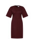 Victoria Victoria Beckham Pletena obleka Ponti 2221JDR002477A Bordo rdeča Slim Fit - Pepit.si