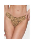 Volcom Spodnji del bikini Yess Leopard Cheekini O2112303 Bež - Pepit.si