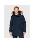 Woolrich Parka Polar CFWOOU0486MRUT0001 Mornarsko modra Regular Fit - Pepit.si