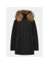 Woolrich Zimska jakna Arctic Raccoon CFWWOU0538FRUT0001 Črna Regular Fit - Pepit.si