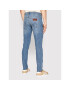 Wrangler Jeans hlače Larston W18SYJ38R Modra Slim Tapered Fit - Pepit.si