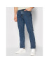 Wrangler Jeans hlače Texas W12S33010 Modra Slim Fit - Pepit.si