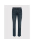 Wrangler Jeans hlače Texas W12SLT364 Mornarsko modra Slim Fit - Pepit.si