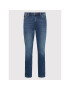 Wrangler Jeans hlače Texas W12SU551H Mornarsko modra Slim Fit - Pepit.si