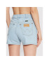 Wrangler Jeans kratke hlače W22DZH25E Modra Mom Fit - Pepit.si