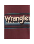 Wrangler Majica 112341242 Rjava Relaxed Fit - Pepit.si