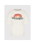 Wrangler Majica Girlfriend W7R9GHC11 Bela Regular Fit - Pepit.si