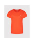 Wrangler Majica Sign Off Tee W7Q0D3 Oranžna Regular Fit - Pepit.si