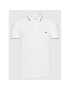 Wrangler Polo majica Pique W7D5K4XW1 Bela Regular Fit - Pepit.si