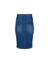 Zizzi Jeans krilo J10771A Modra Regular Fit - Pepit.si