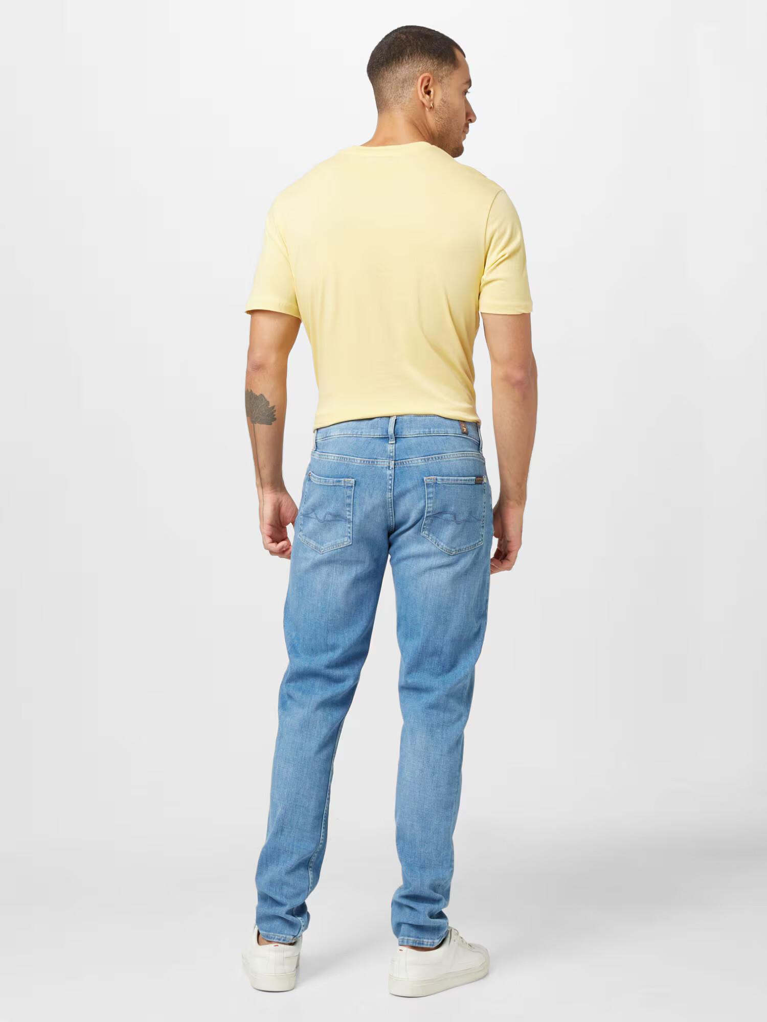 7 for all mankind Kavbojke moder denim - Pepit.si