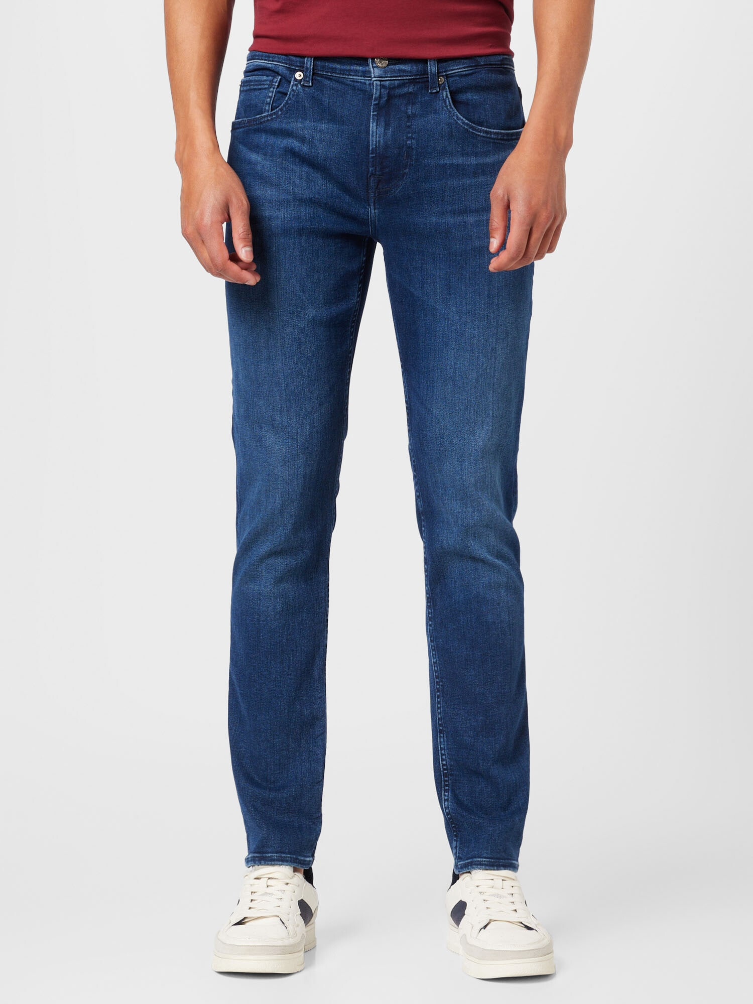 7 for all mankind Kavbojke moder denim - Pepit.si