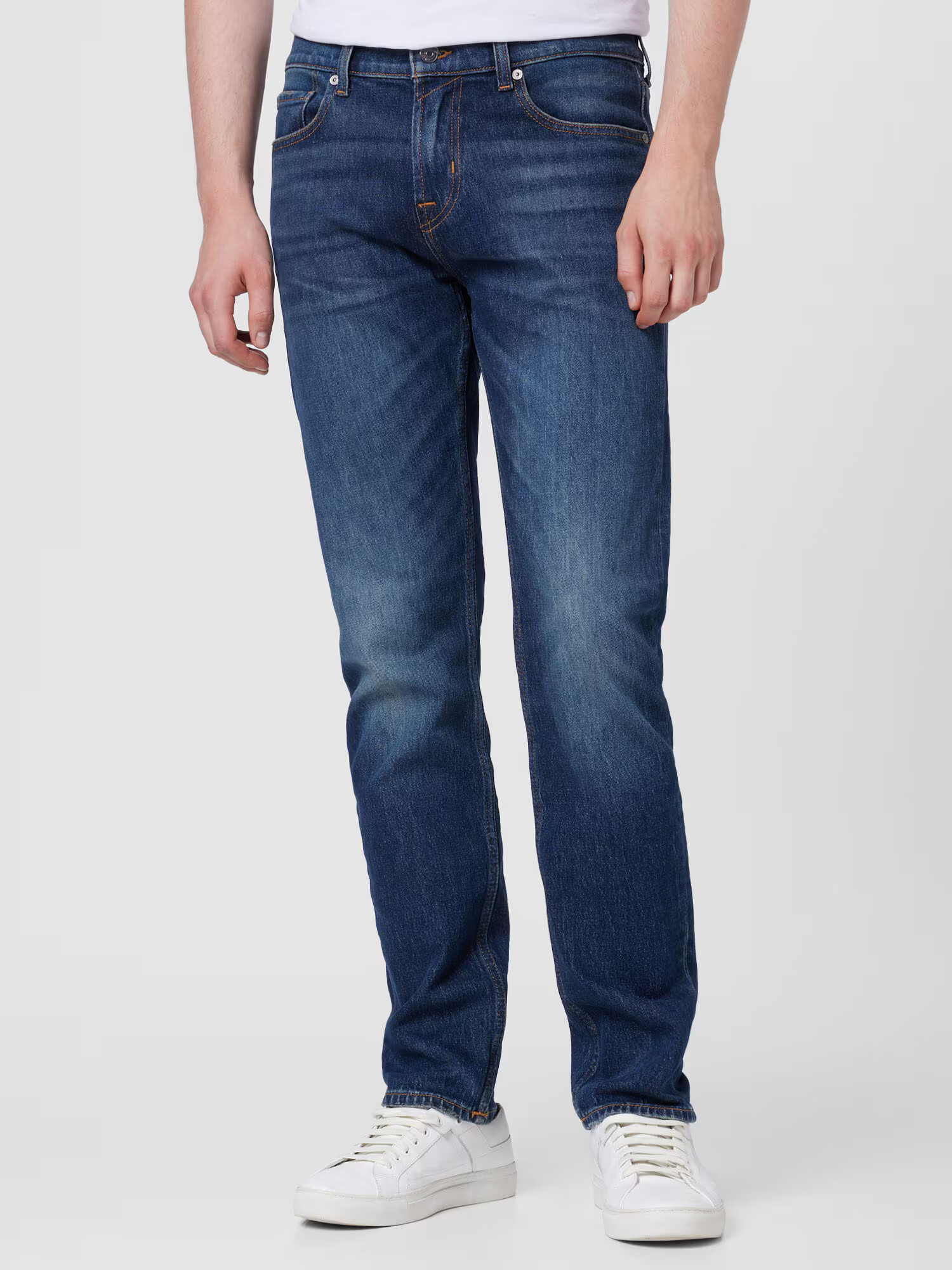 7 for all mankind Kavbojke moder denim - Pepit.si