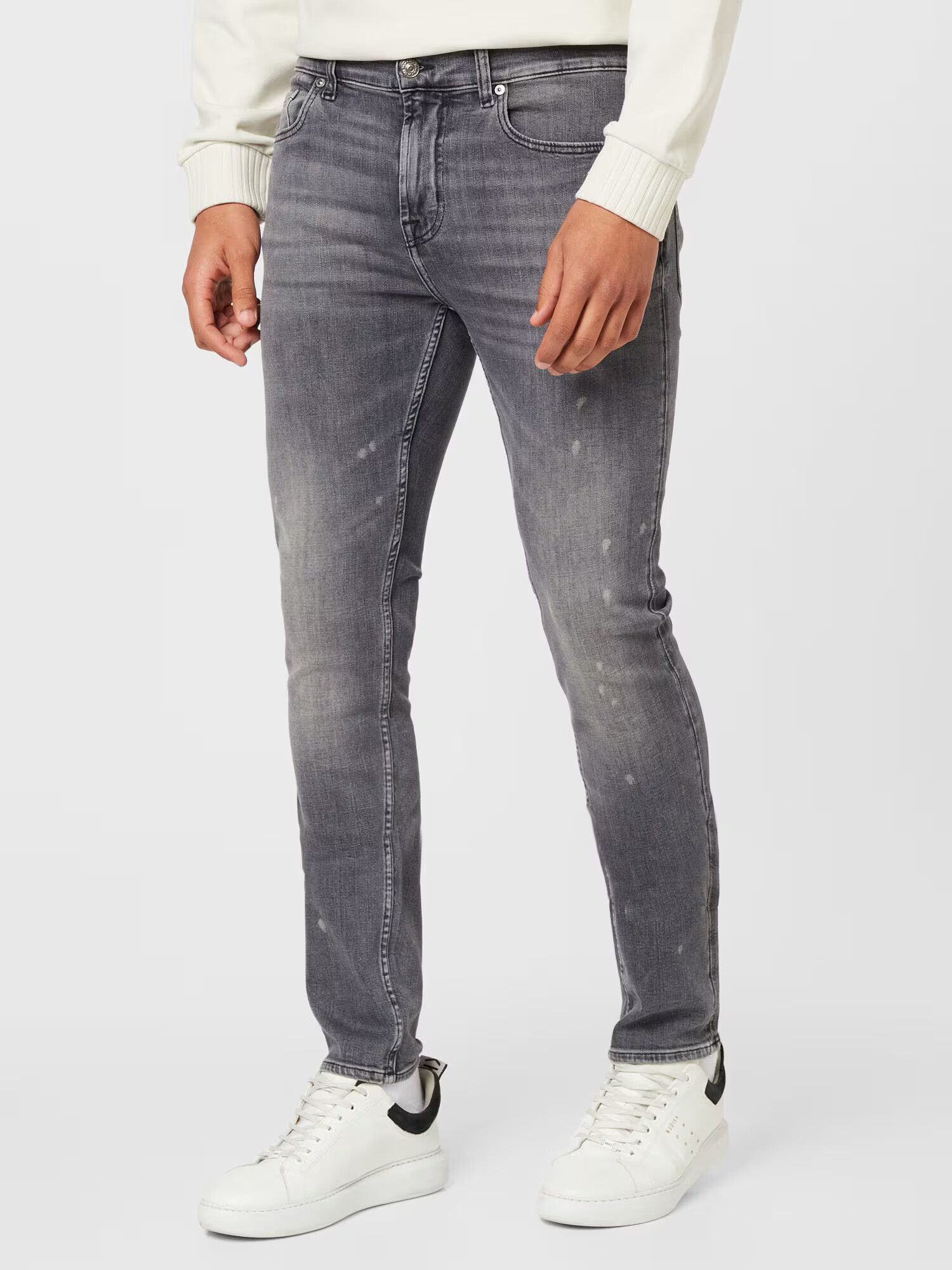 7 for all mankind Kavbojke 'PAXTYN' siv denim - Pepit.si