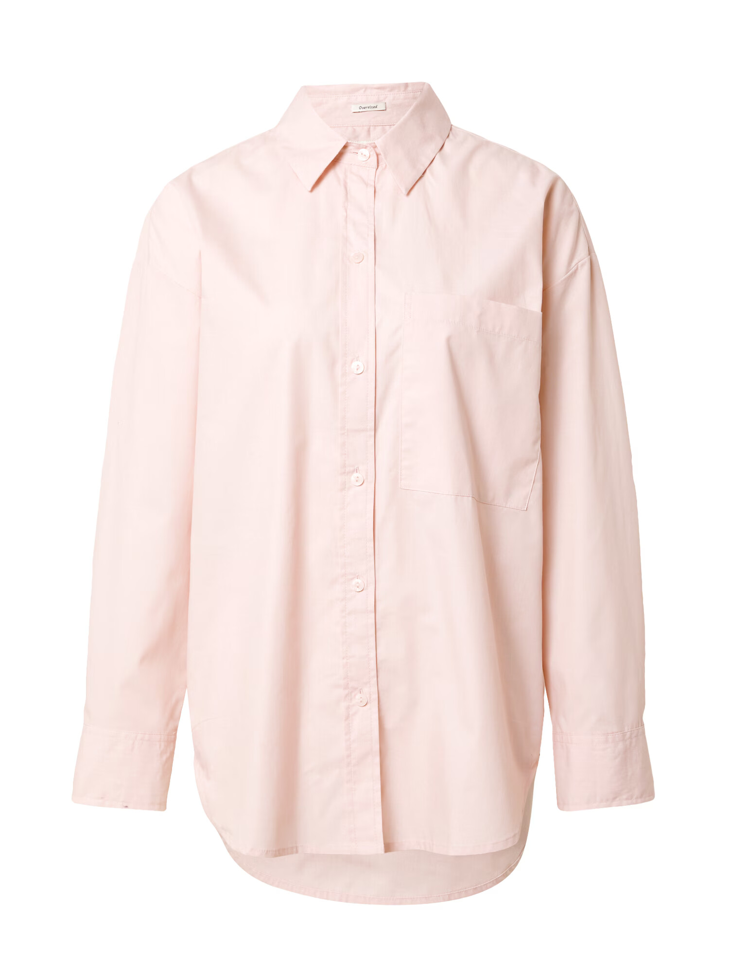 Abercrombie & Fitch Bluza pastelno roza - Pepit.si