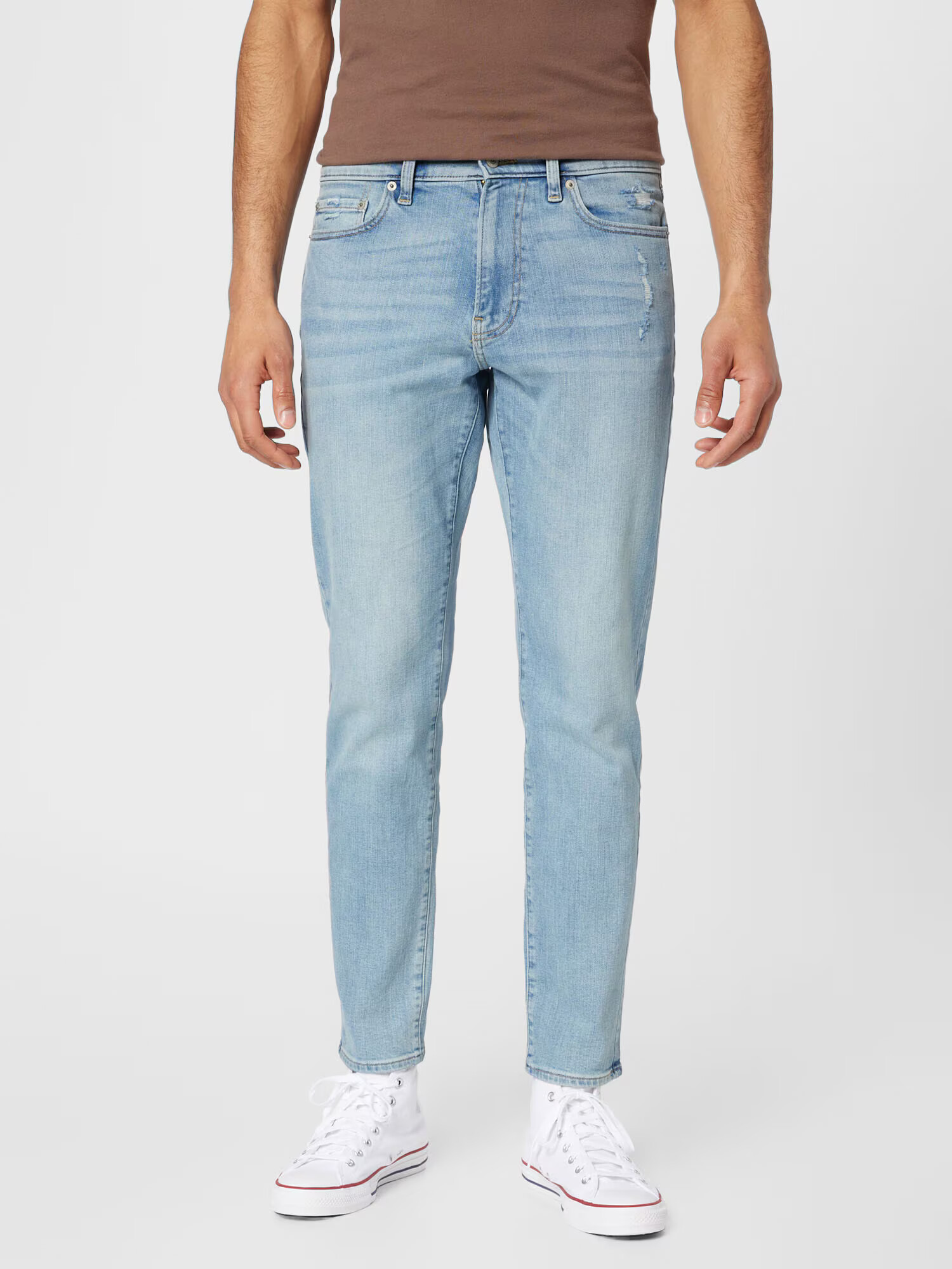 Abercrombie & Fitch Kavbojke moder denim - Pepit.si