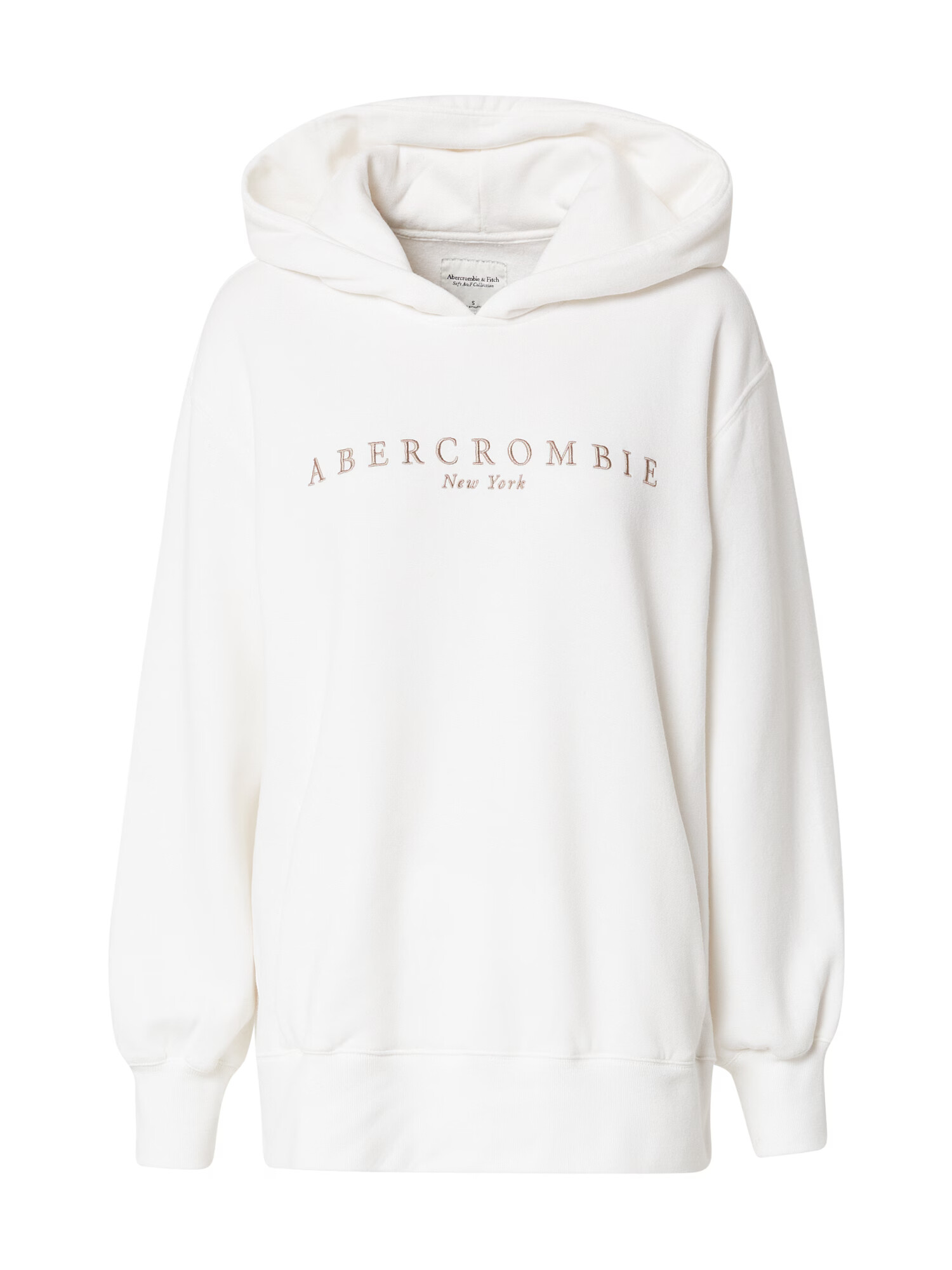 Abercrombie & Fitch Majica rjava / bela - Pepit.si