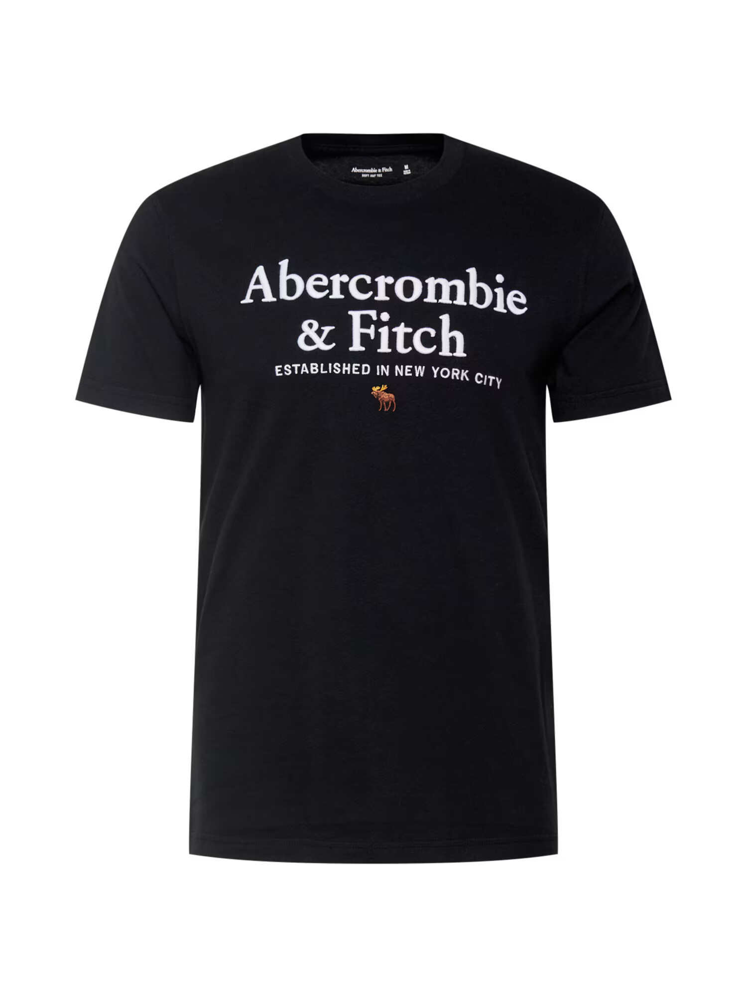 Abercrombie & Fitch Majica črna / bela - Pepit.si