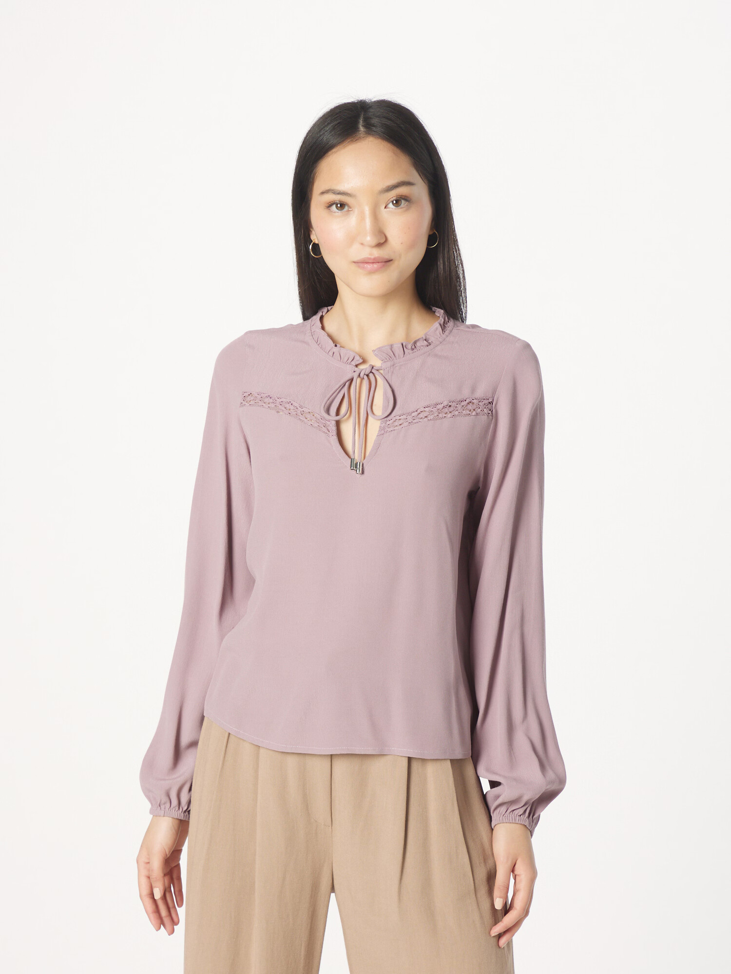 ABOUT YOU Bluza 'Ida' mauve - Pepit.si