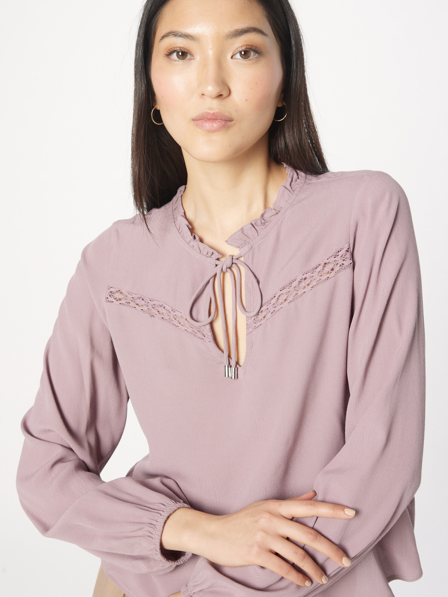 ABOUT YOU Bluza 'Ida' mauve - Pepit.si