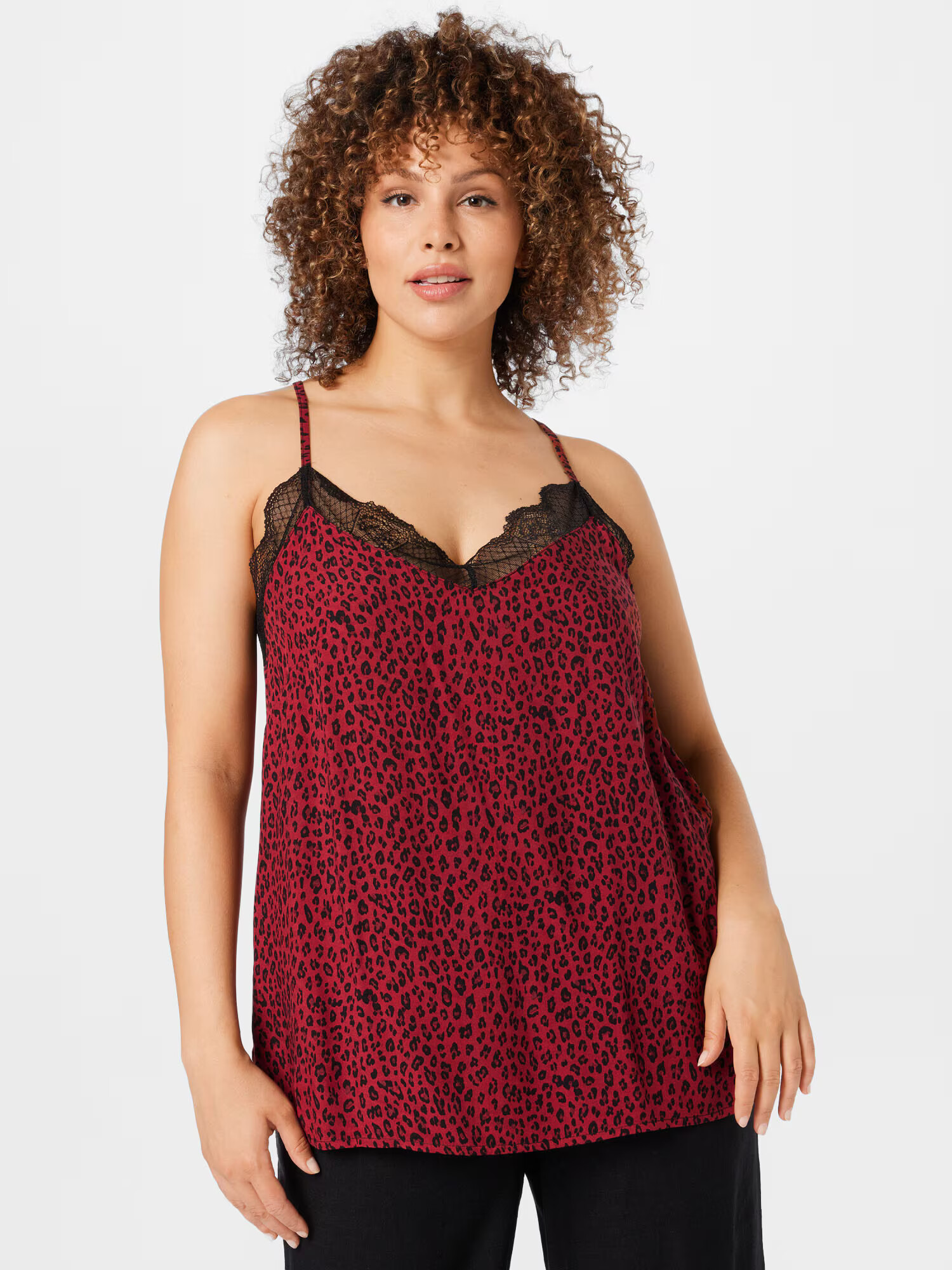 ABOUT YOU Curvy Top 'Aileen' mešane barve / bordo - Pepit.si