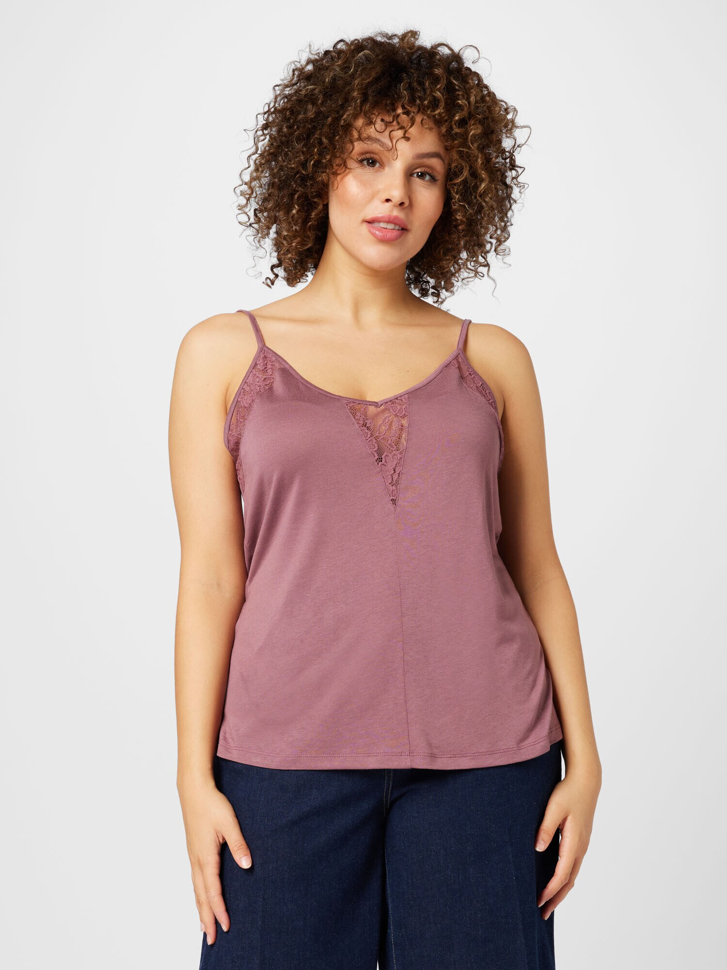 ABOUT YOU Curvy Top 'Loretta' staro roza - Pepit.si