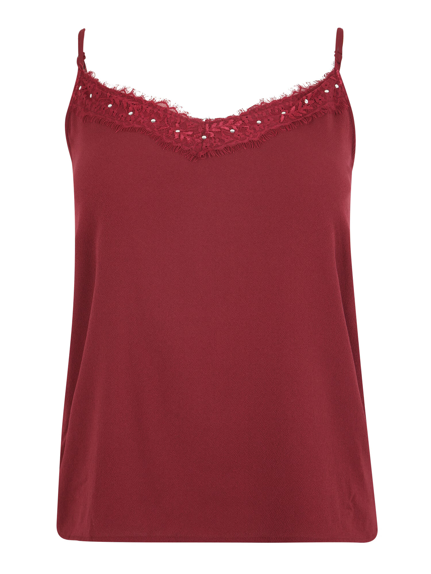 ABOUT YOU Curvy Top 'Milla' bordo - Pepit.si