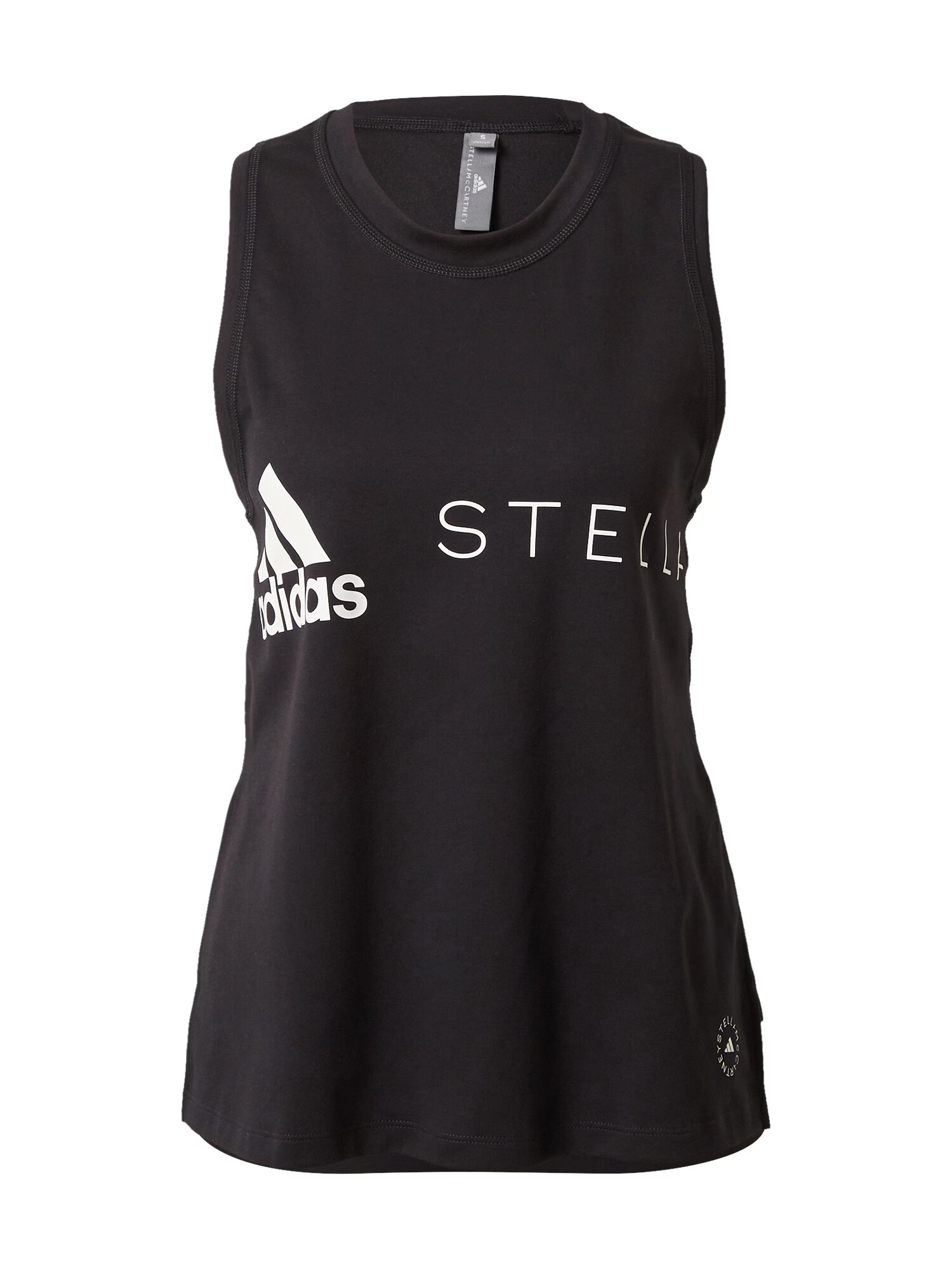 ADIDAS BY STELLA MCCARTNEY Športni top črna / bela - Pepit.si