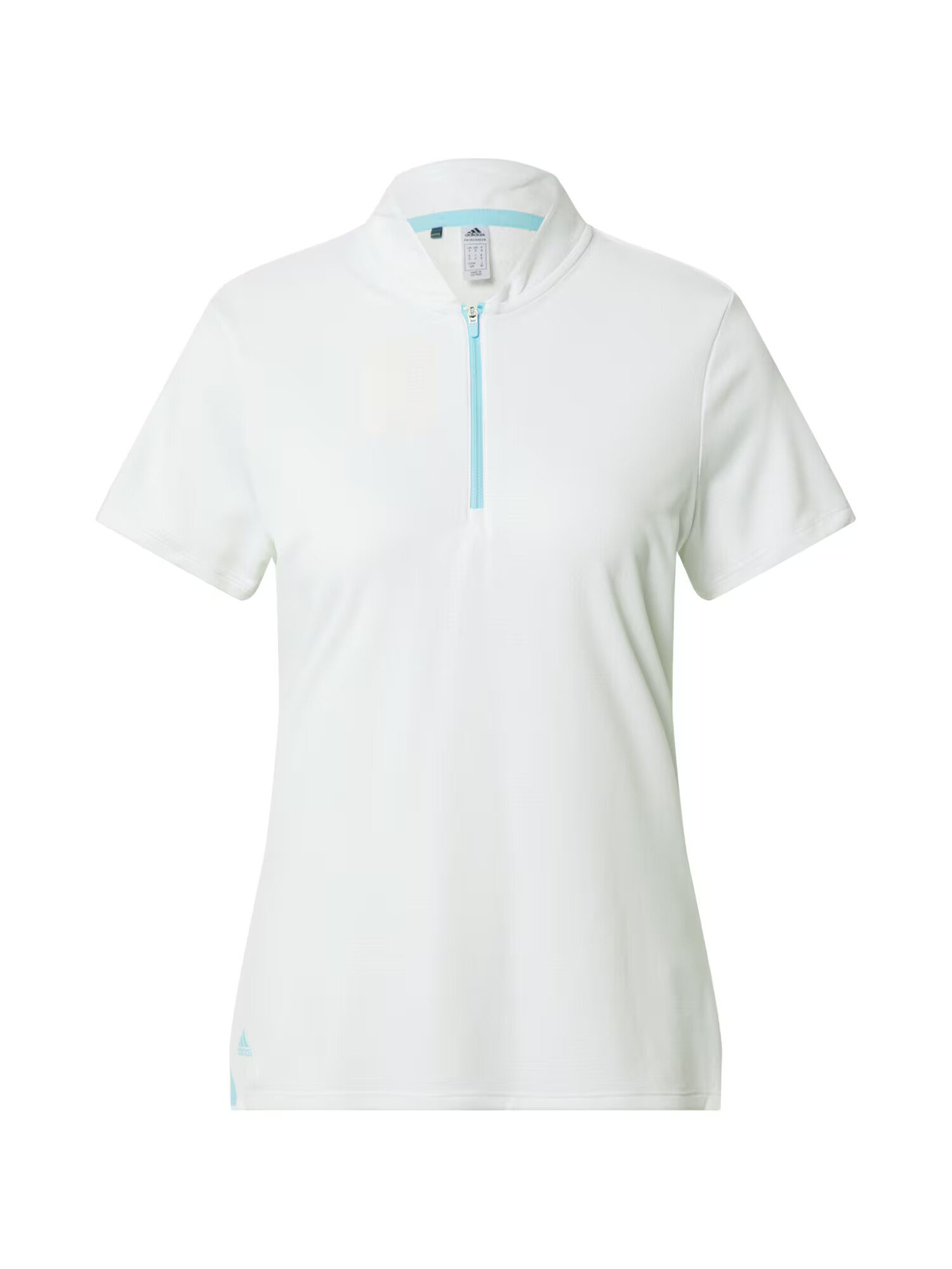 adidas Golf Funkcionalna majica bela / turkizna - Pepit.si