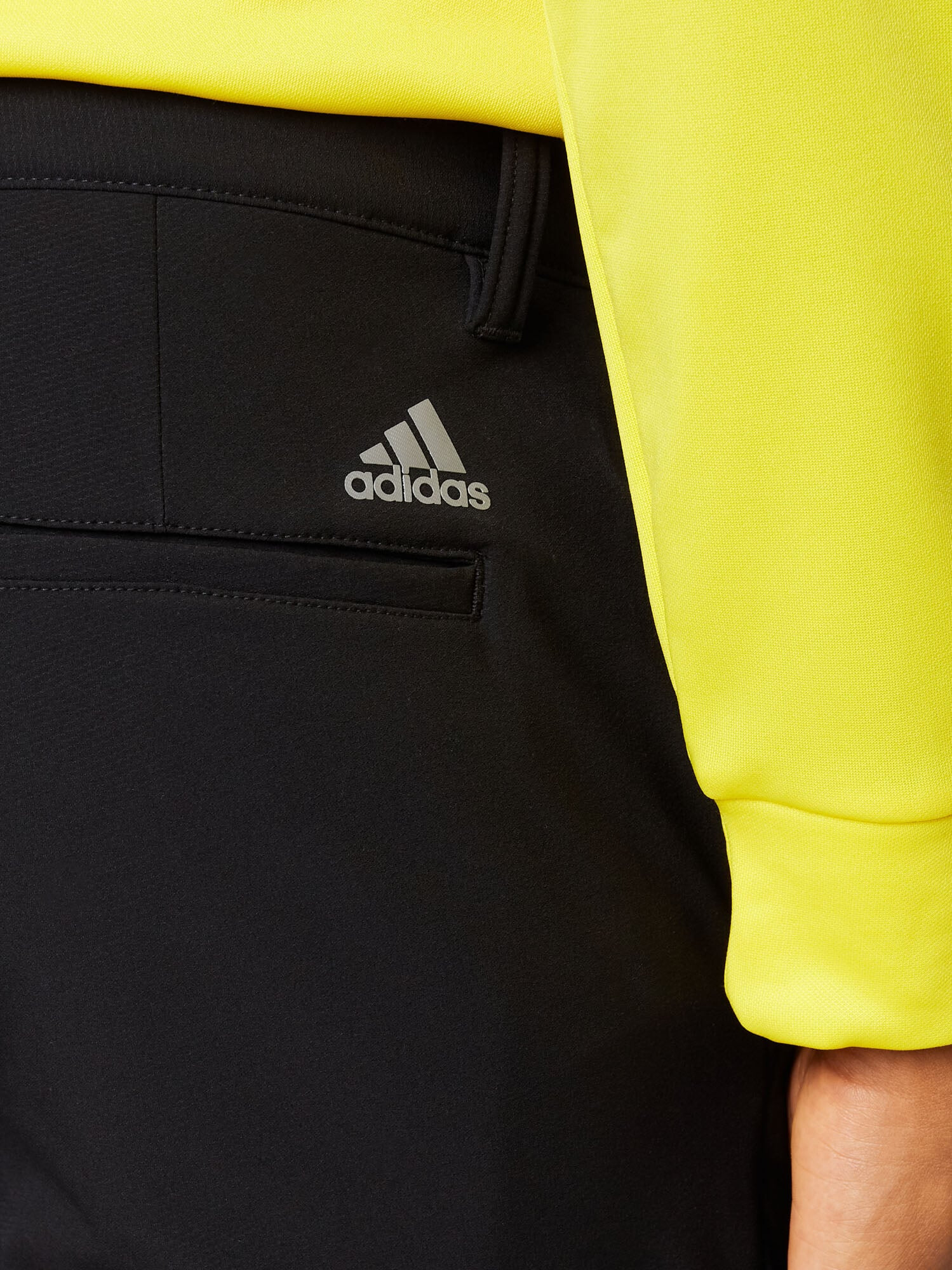 ADIDAS GOLF Športne hlače 'GUARD' črna / srebrna - Pepit.si