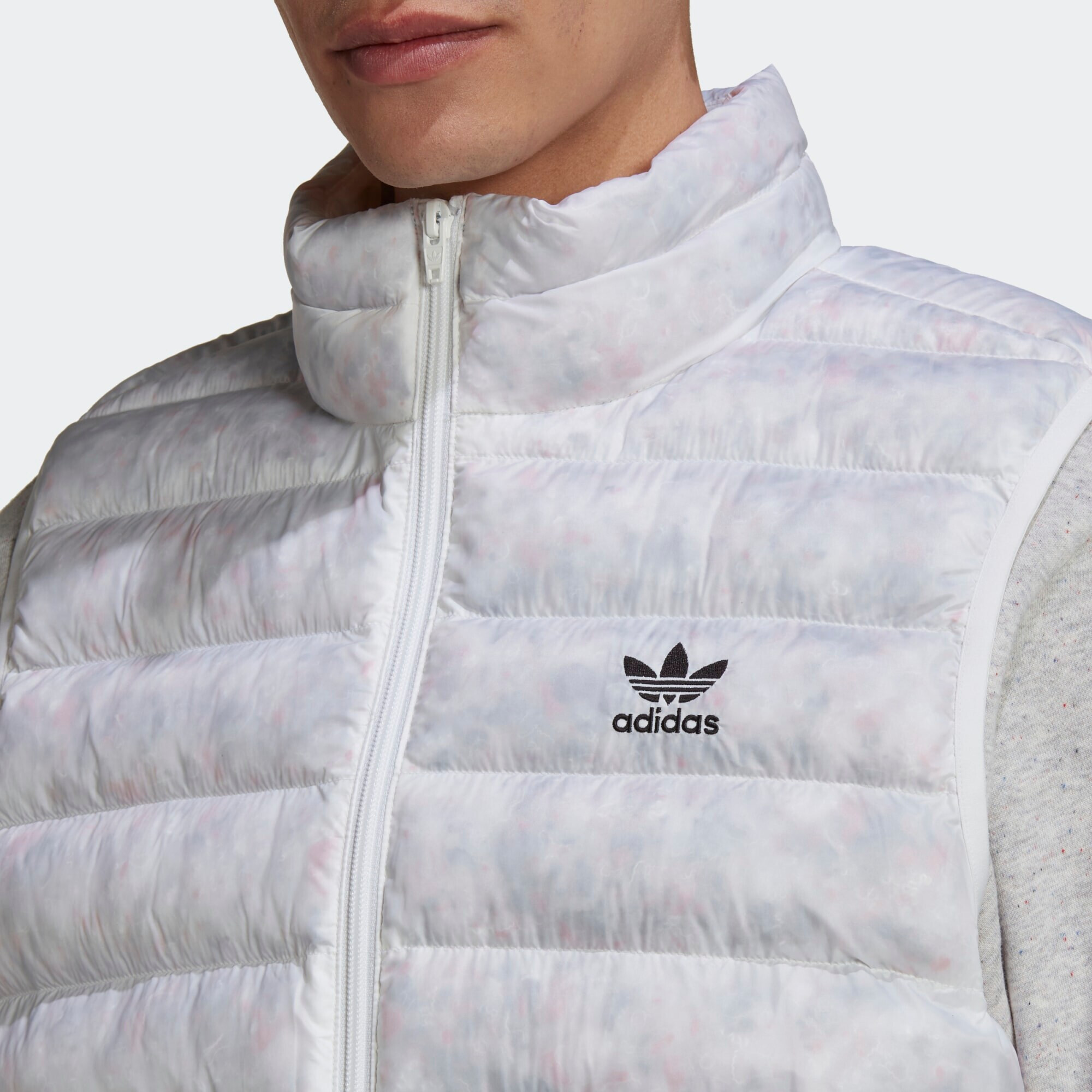 ADIDAS ORIGINALS Brezrokavnik pastelno lila / eozin / črna / off-bela - Pepit.si