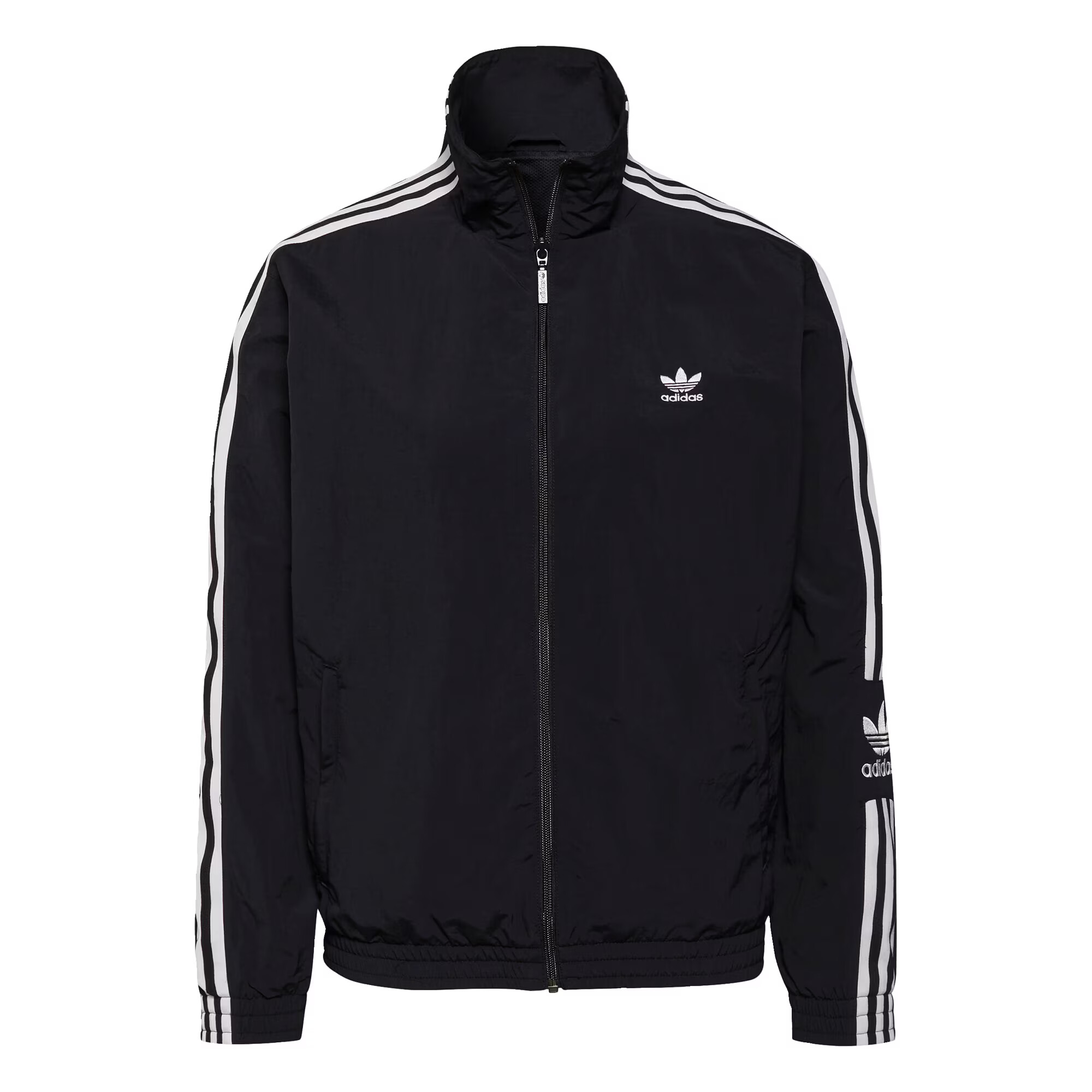 ADIDAS ORIGINALS Funkcionalna jakna črna / bela - Pepit.si