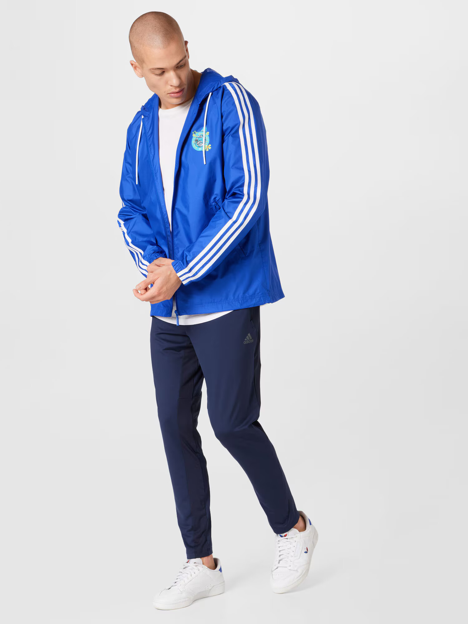 ADIDAS ORIGINALS Funkcionalna jakna modra / mešane barve - Pepit.si